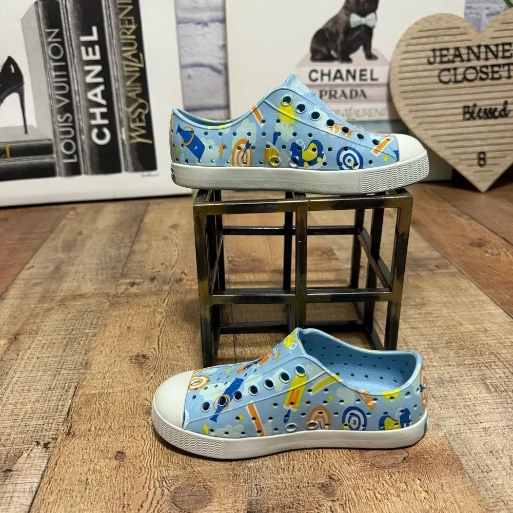 Native Shoes Coastal Blue Sky Carnival Shoes Size‎ C 11